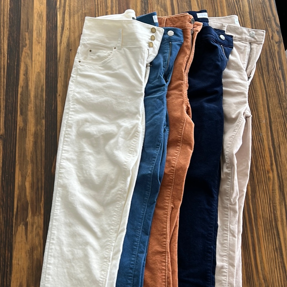 Loft and Ann Taylor pant bundle. Size 4